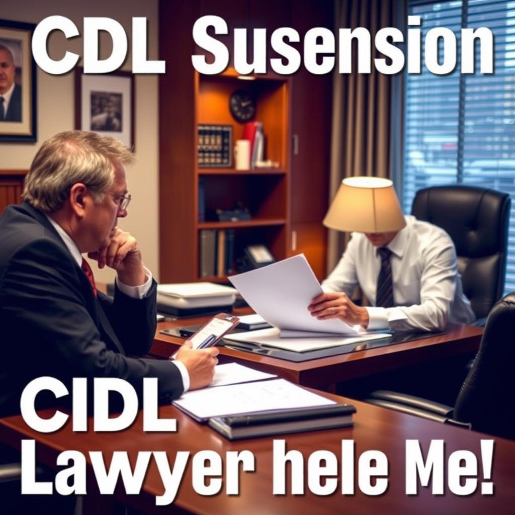 CDL Suspension Lawyer Near Me