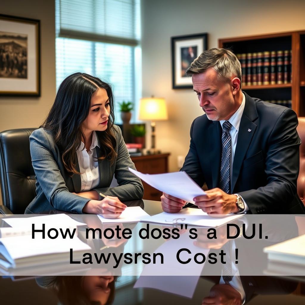 How much does a DUI lawyer cost in Manassas Park